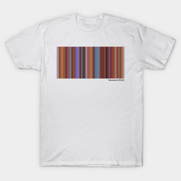 Elemental (2023) - Every Frame of the Movie T-Shirt by ColorofCinema